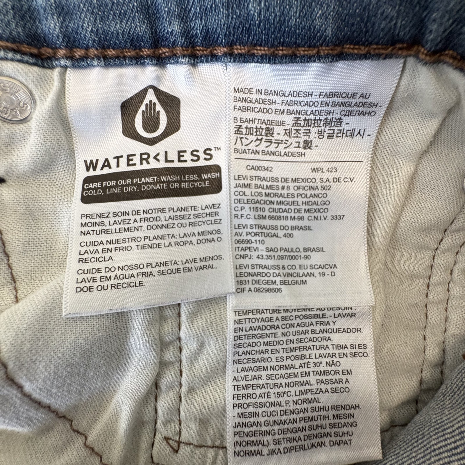 Levi’s 511 Men’s Size 36×30 Medium Wash Slim Stretch Jeans