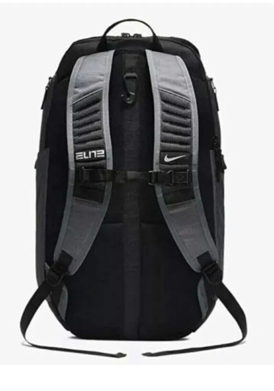 Nike Hoops Elite Pro Backpack – Basketball School Gym BA5554-022 Gray/Silver NEW