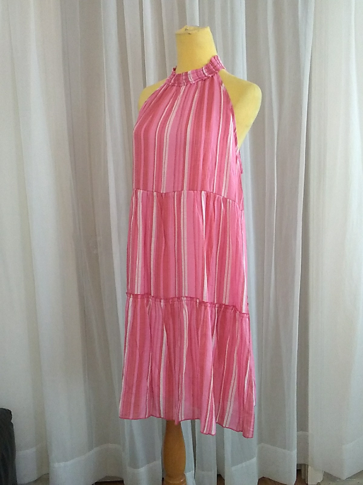 Mille Gabrielle Pink Summer Dress Size Large