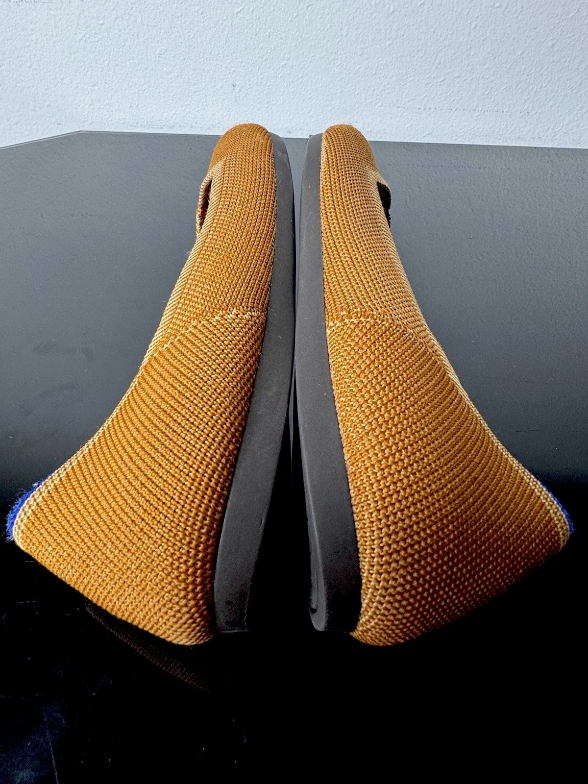 Rothy’s The Point Women’s Flats Marigold Yellow Size 7.5 Excellent Condition