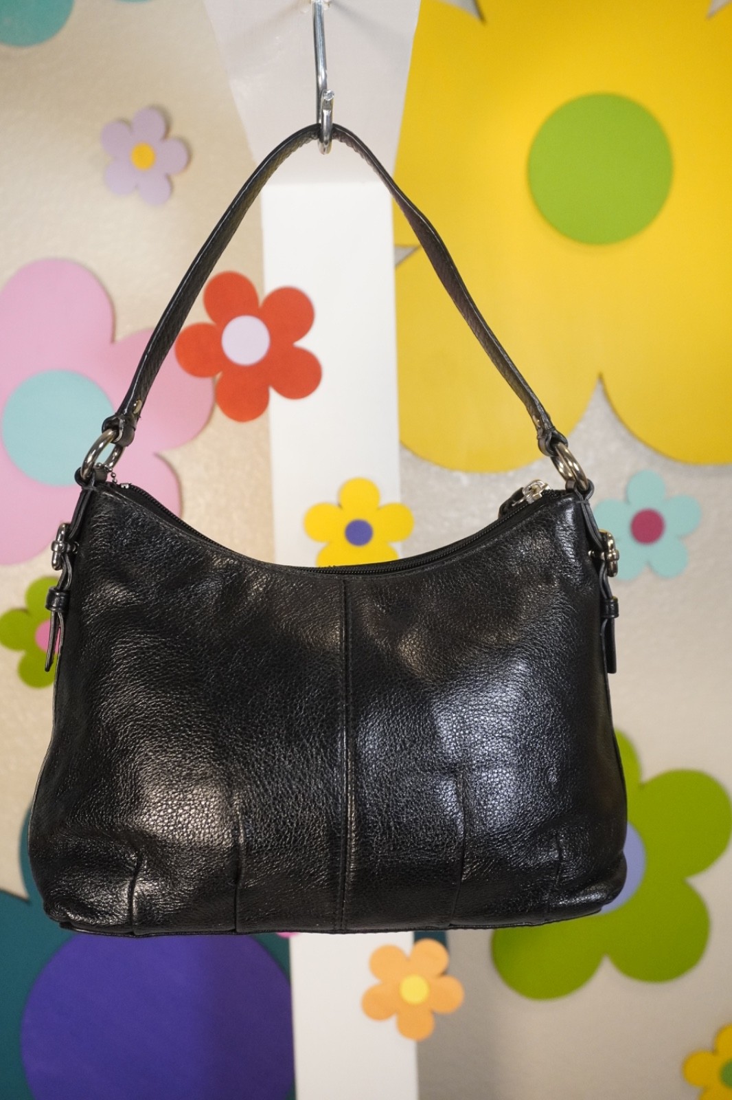 Coach Madison Mini Shoulder Bag/ Purple Lining