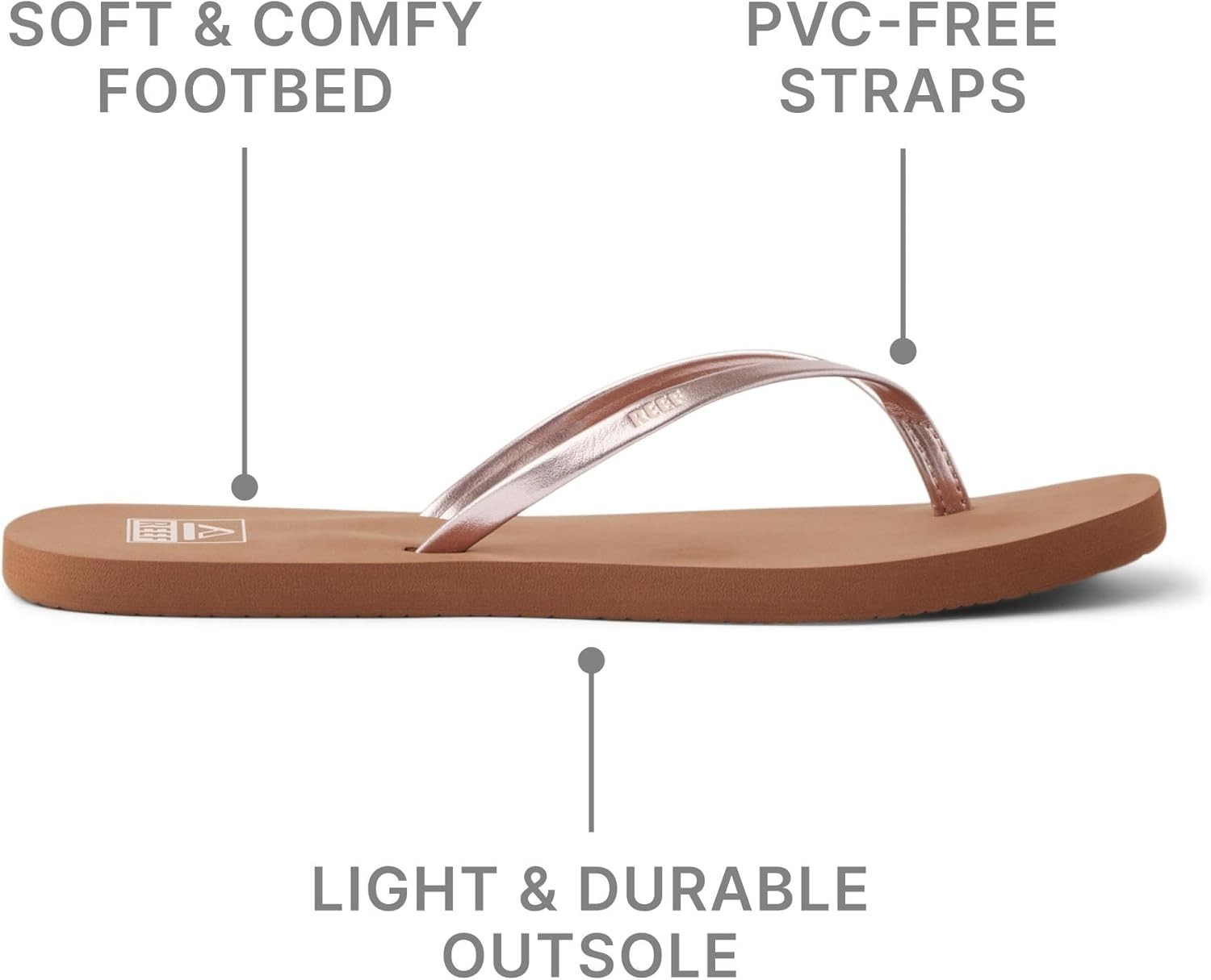 Reef Bliss Nights Womens Sandals Copper Size 9