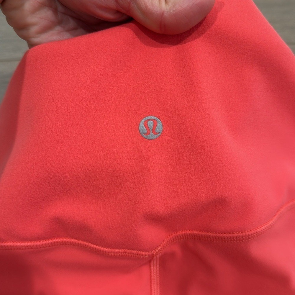 LULULEMON Pale Raspberry Align High-Rise Pant 25″ Active Yoga Leggings Size 14