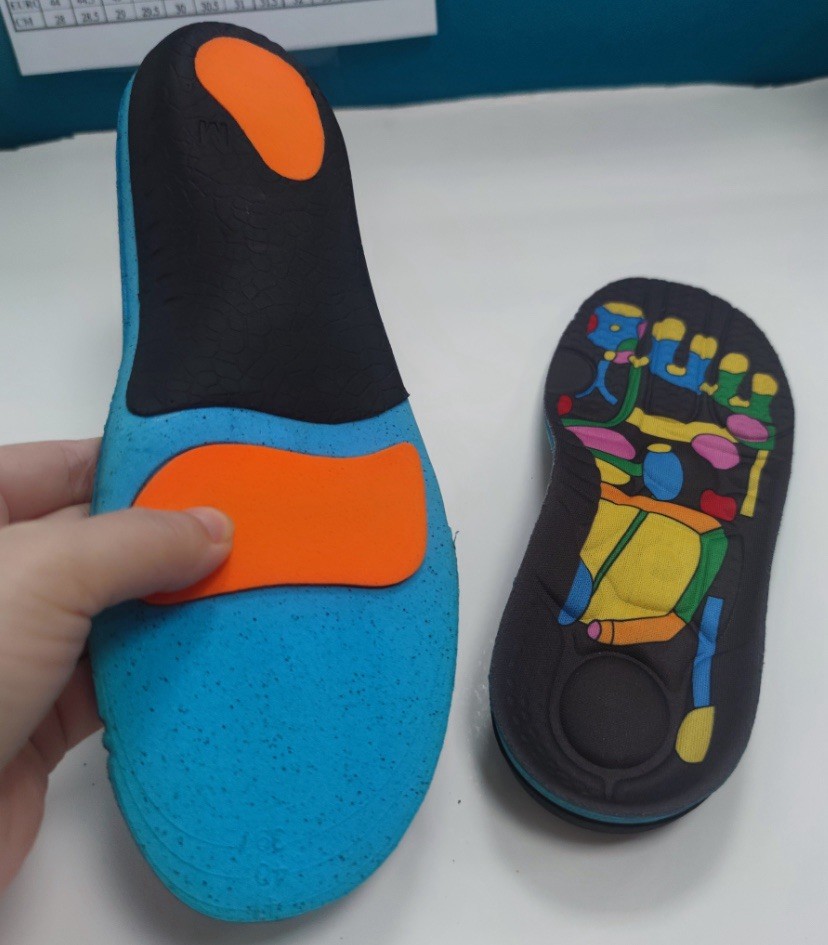 Orthopedic Acupressure Insoles for Men & Women, Reflexology Massage Foot Insert