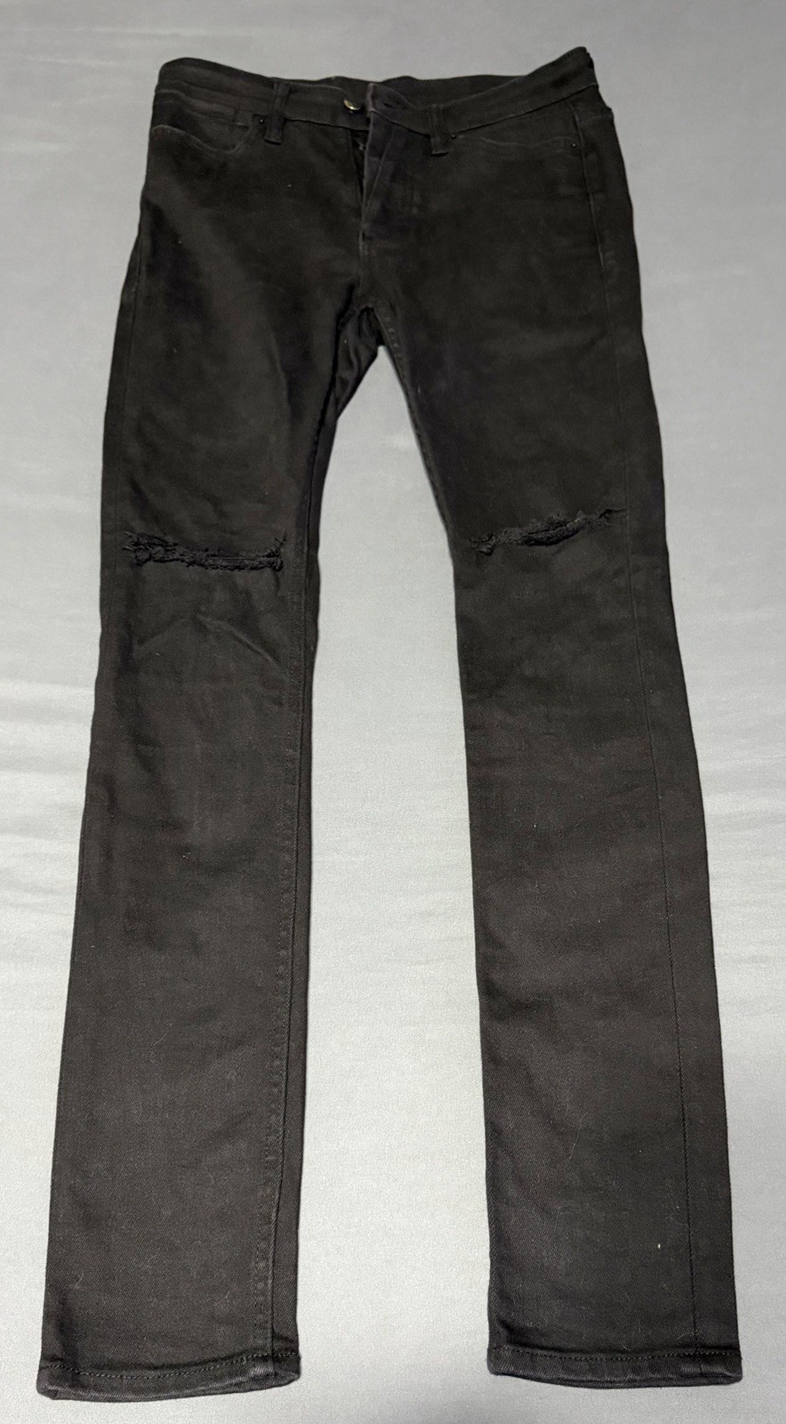 Ksubi Van Winkle Jeans Size 29 Slim Skinny with Logo Button Fly