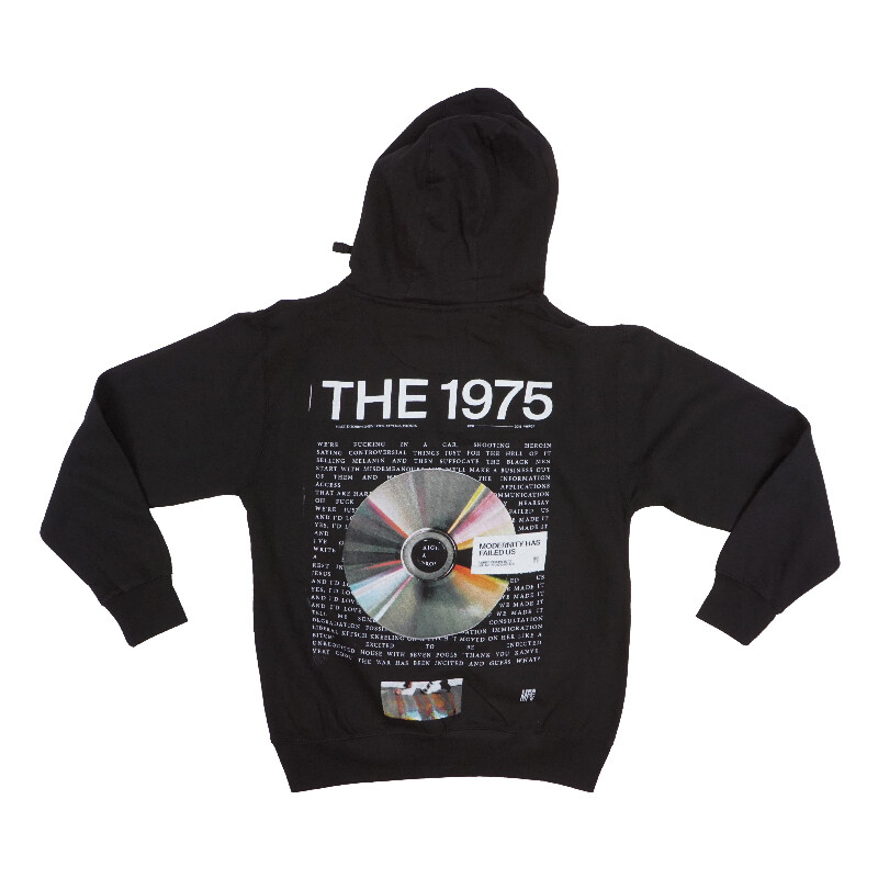 THE 1975 BAND MENS PULLOVER HOODY