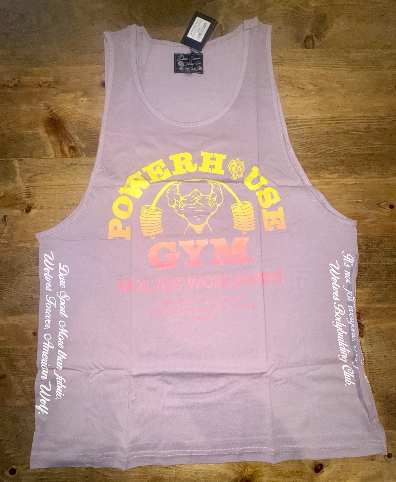 Darc Sport House of NFGU Vintage Sacrifice Tank Men’s Tank Top M Purple Graphic