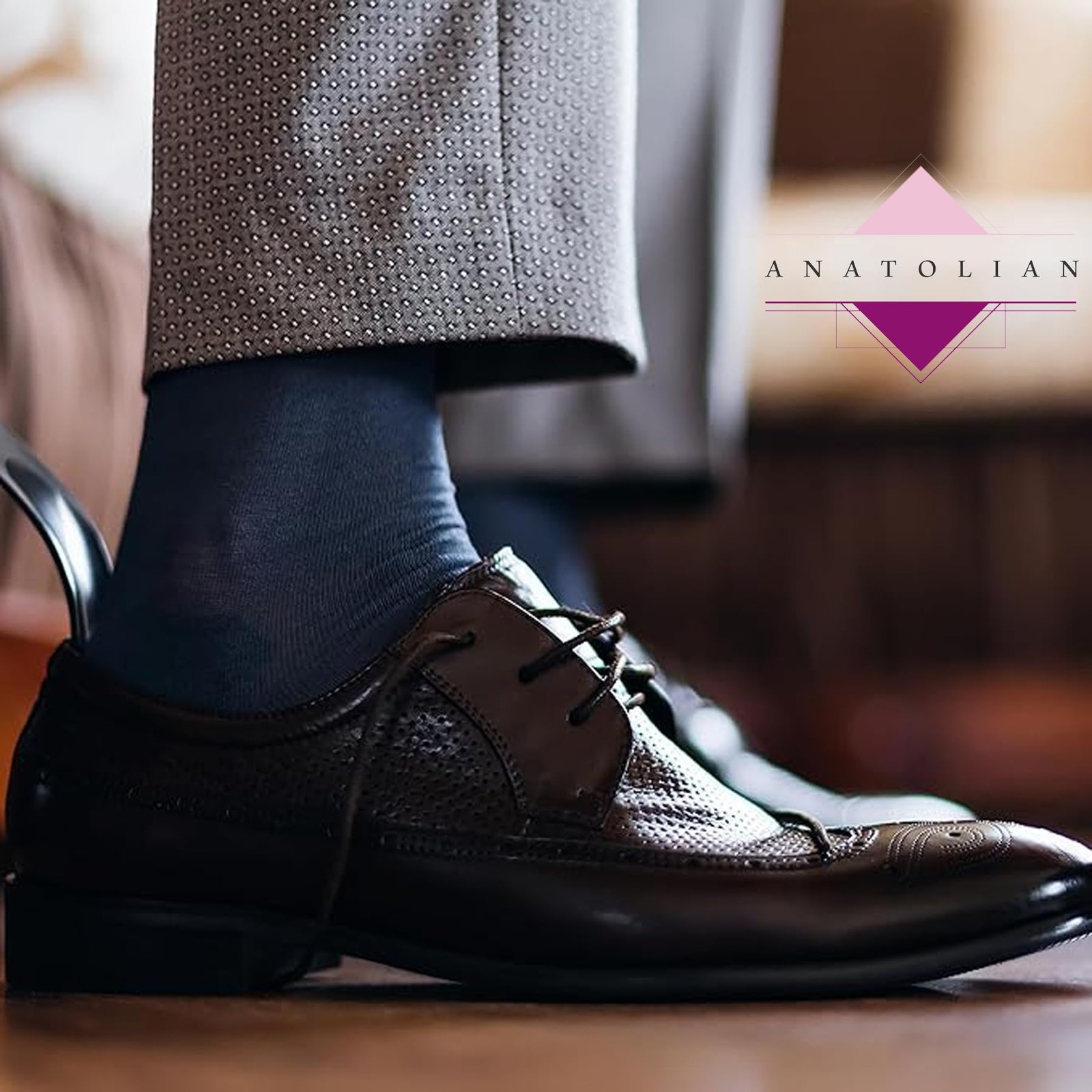 anatolian DRESS SOCKS Natural Comfortable Soft Classy – Made In TURKEY for Men