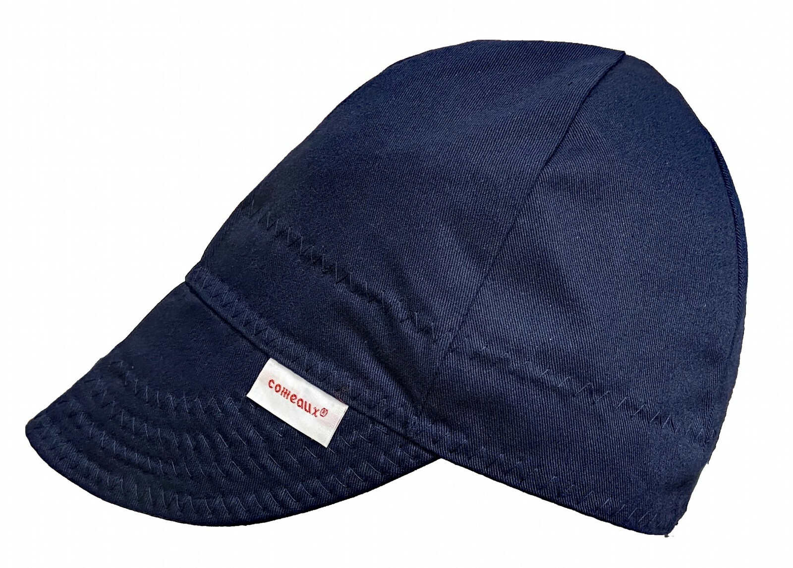 NWT Welding Caps Welders Hats Comeaux Caps Solid Navy Reversible 2000 Sized
