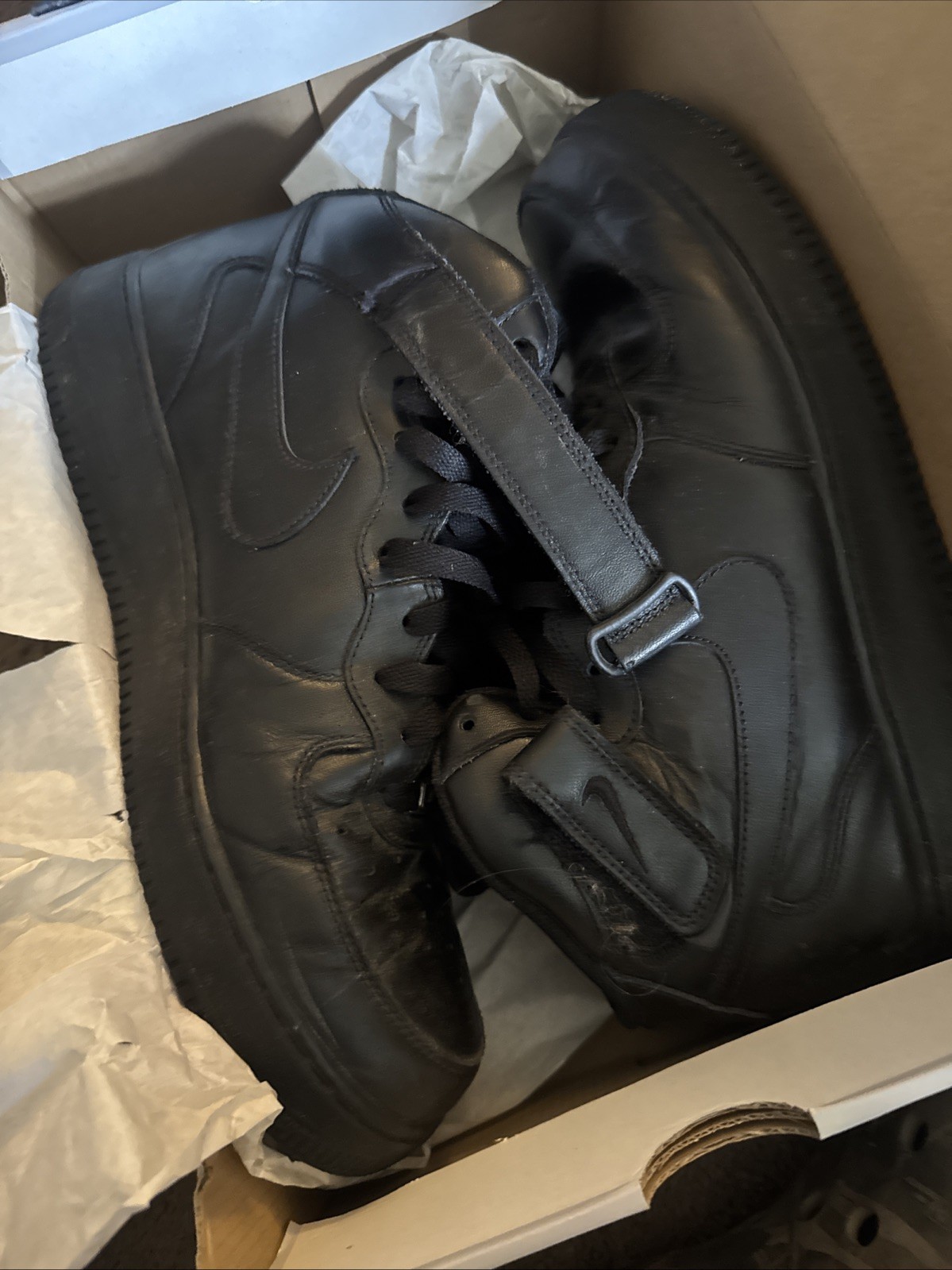Nike Air Force 1 Mid 07 Black-Black