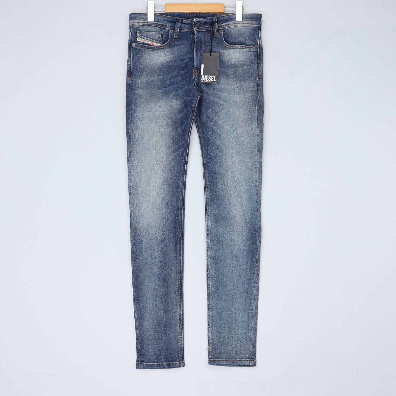 Diesel Mens Jeans 1979 Sleenker Skinny Leg Medium Wash Blue Size NWT