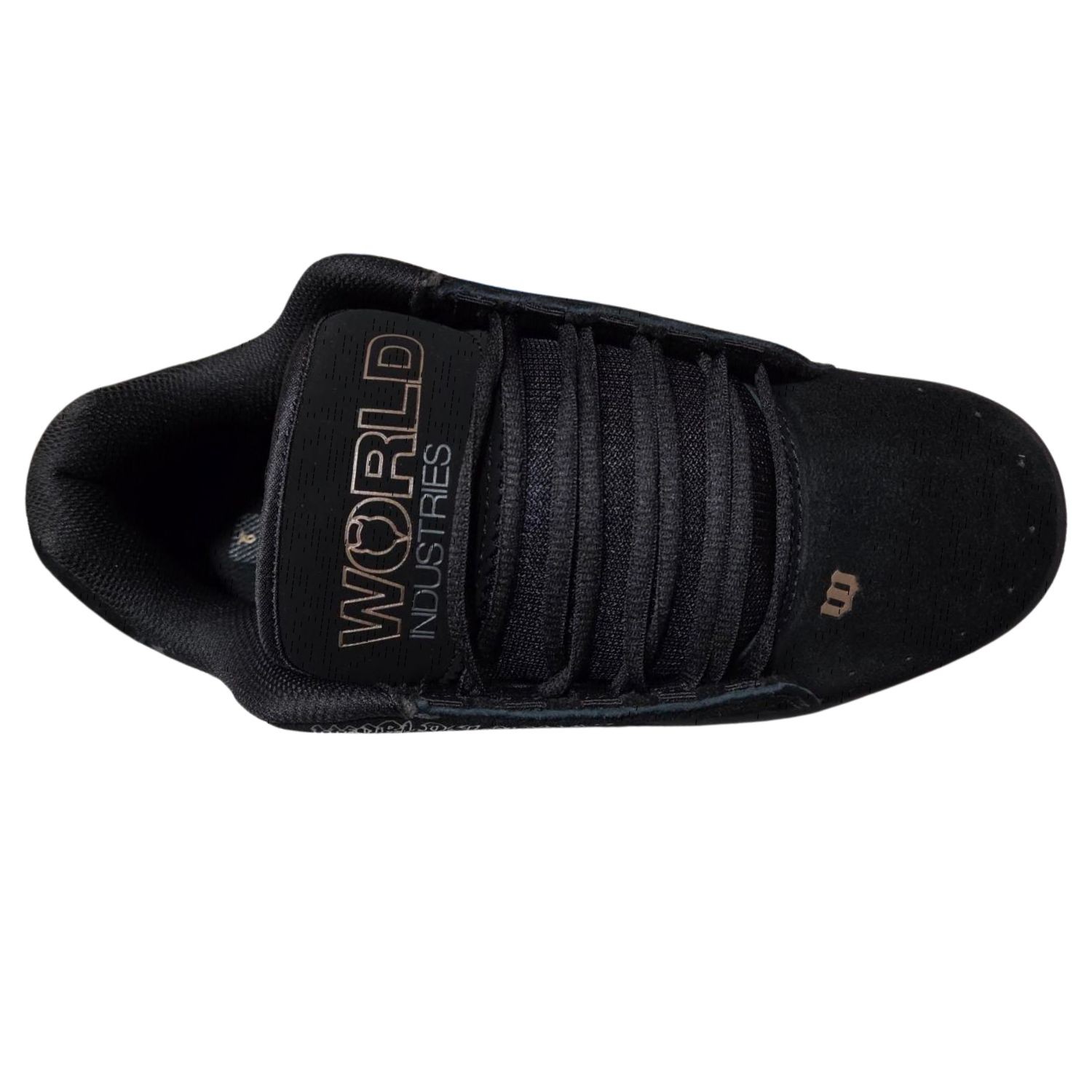 World Industries Mens Smith Skateboard Shoes, Black/Gray/Tan