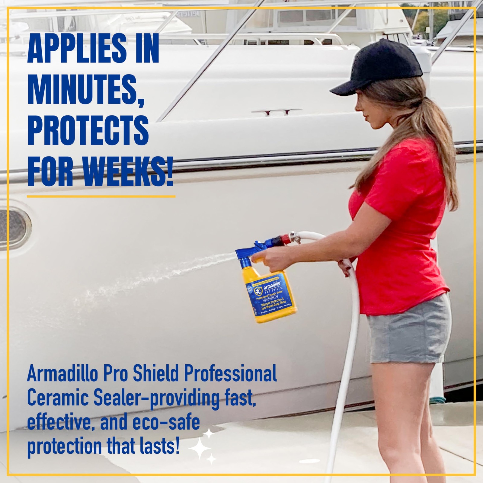 Armadillo Pro Shield 64 Oz Refill Professional Ceramic Coating For Cars