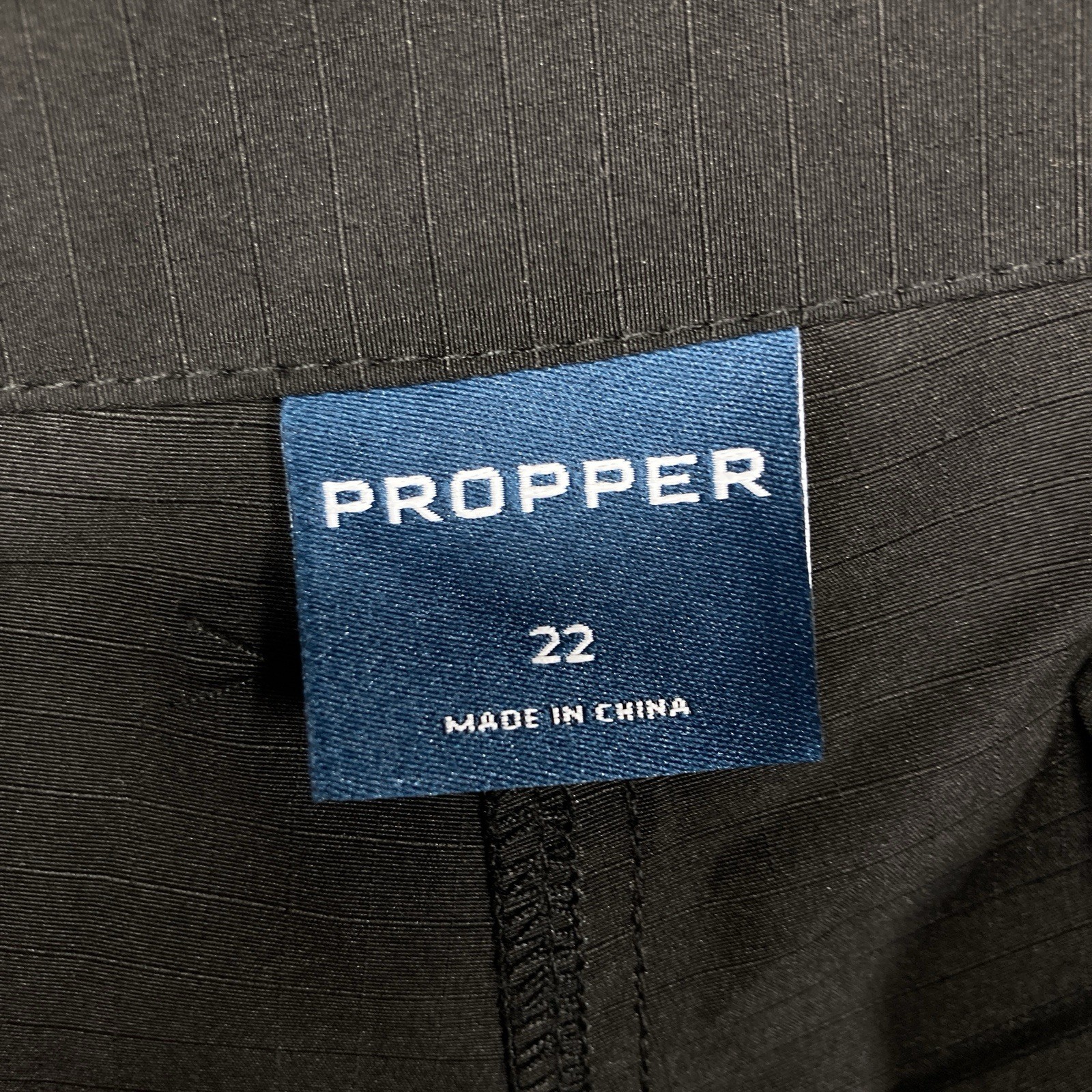 Propper Edgetec Pants Women’s 22 Black Ripstop Adjustable Military Gorpcore NEW