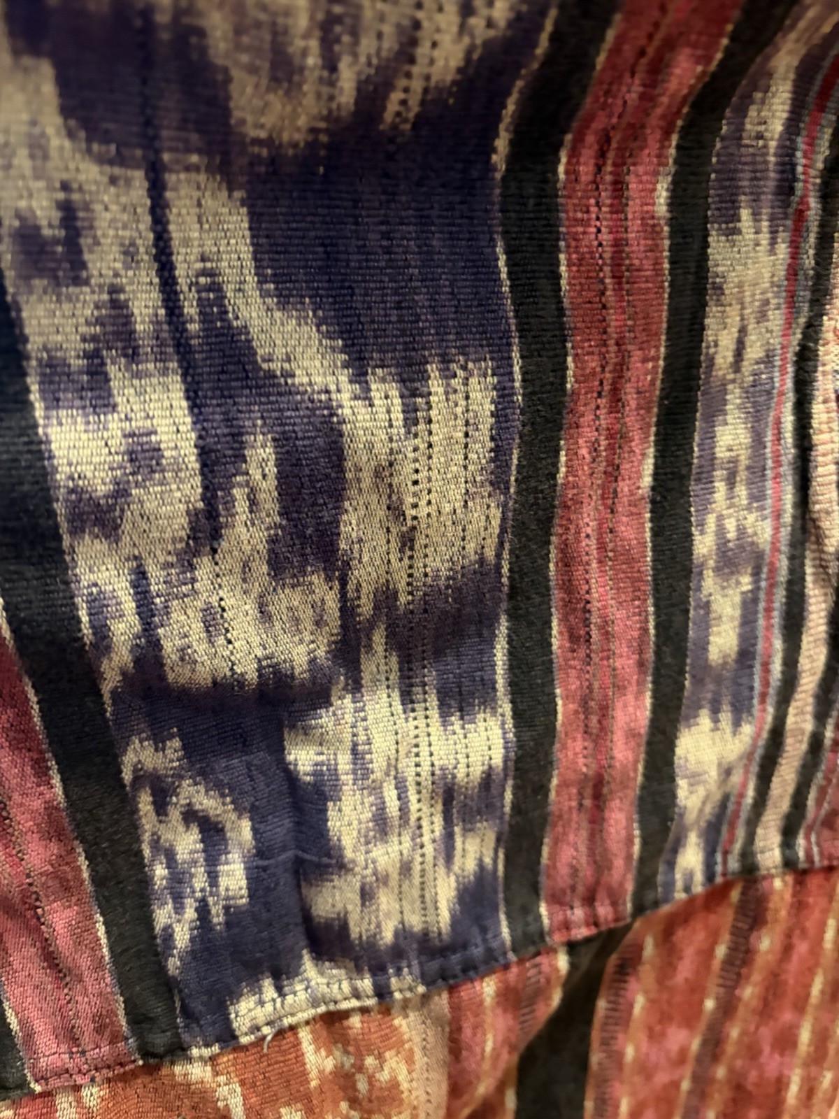 Art to Wear Vintage Ikat Kimono Patchwork Wild Woman Wild Thing Hand Made