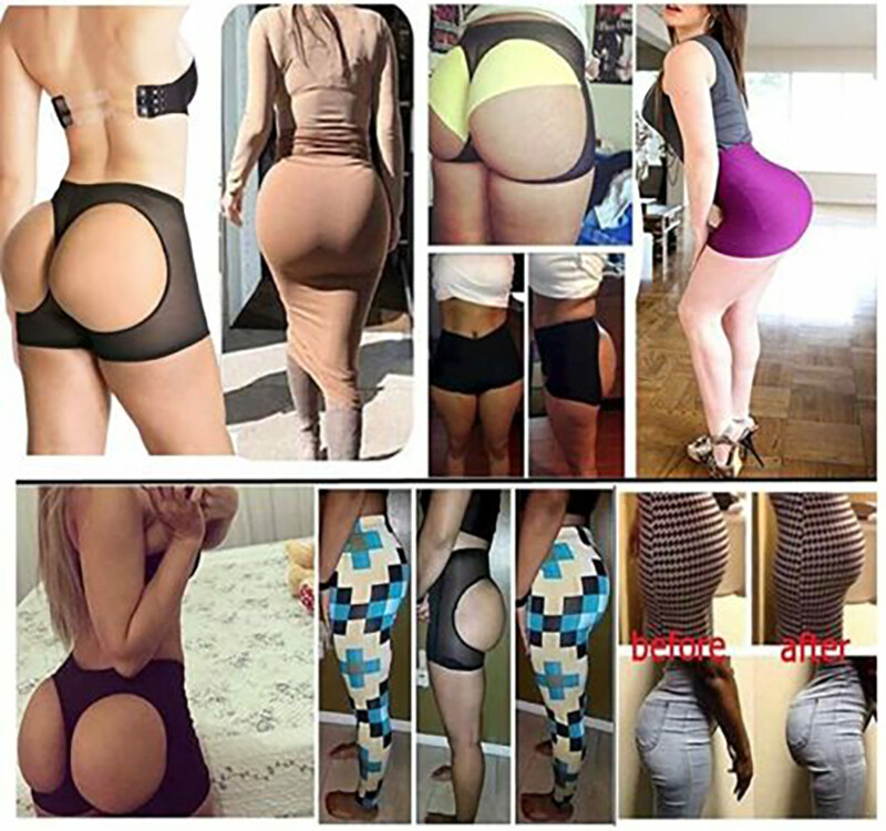Hip Up Enhancer Panties Shapewear Women Butt Lifting Underpants Invisible Briefs