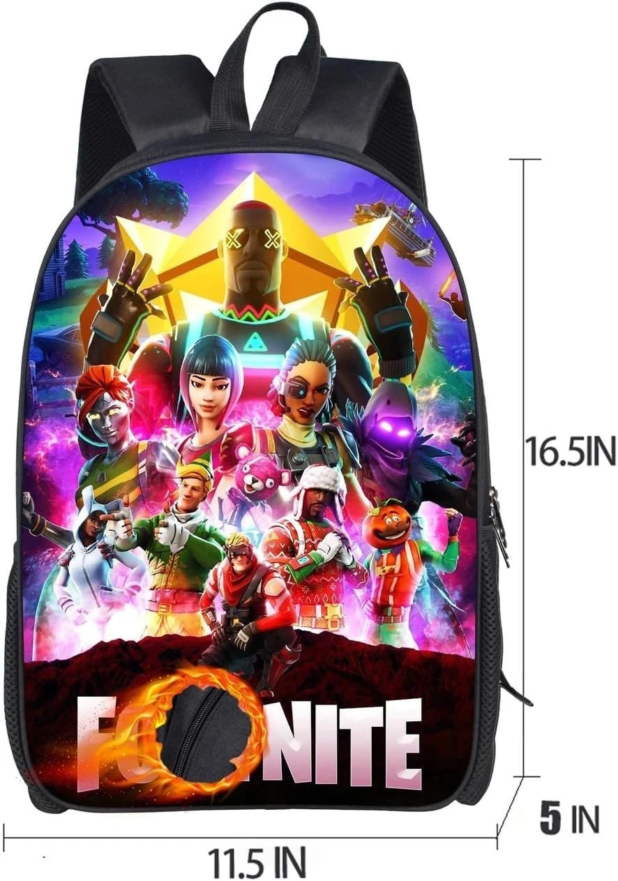 Naruto Anime Backpack 16″ – Full Size School Bag for Kids Teens Adults Bookbag