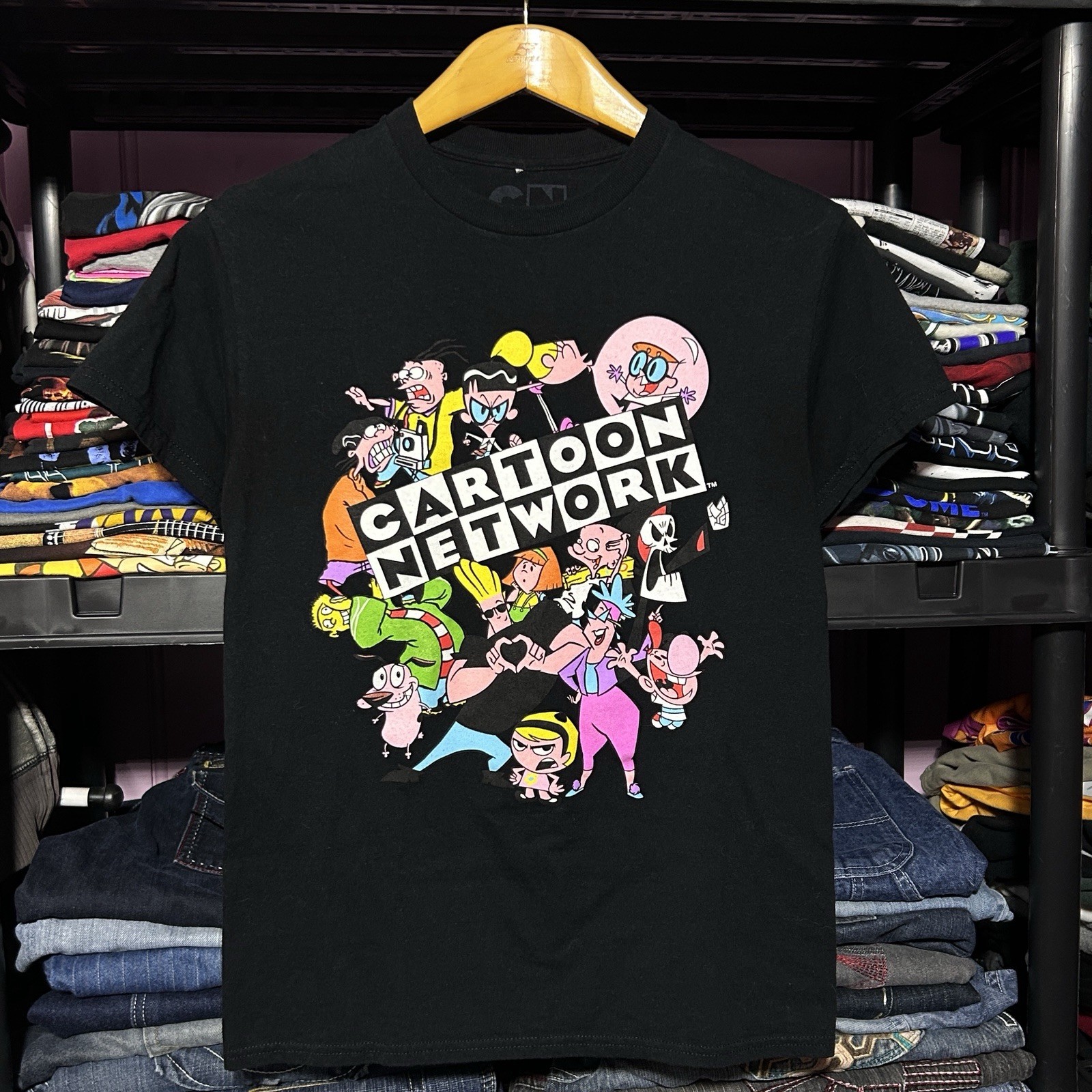 Cartoon Network TV Cartoon Characters Graphic T-Shirt Size S
