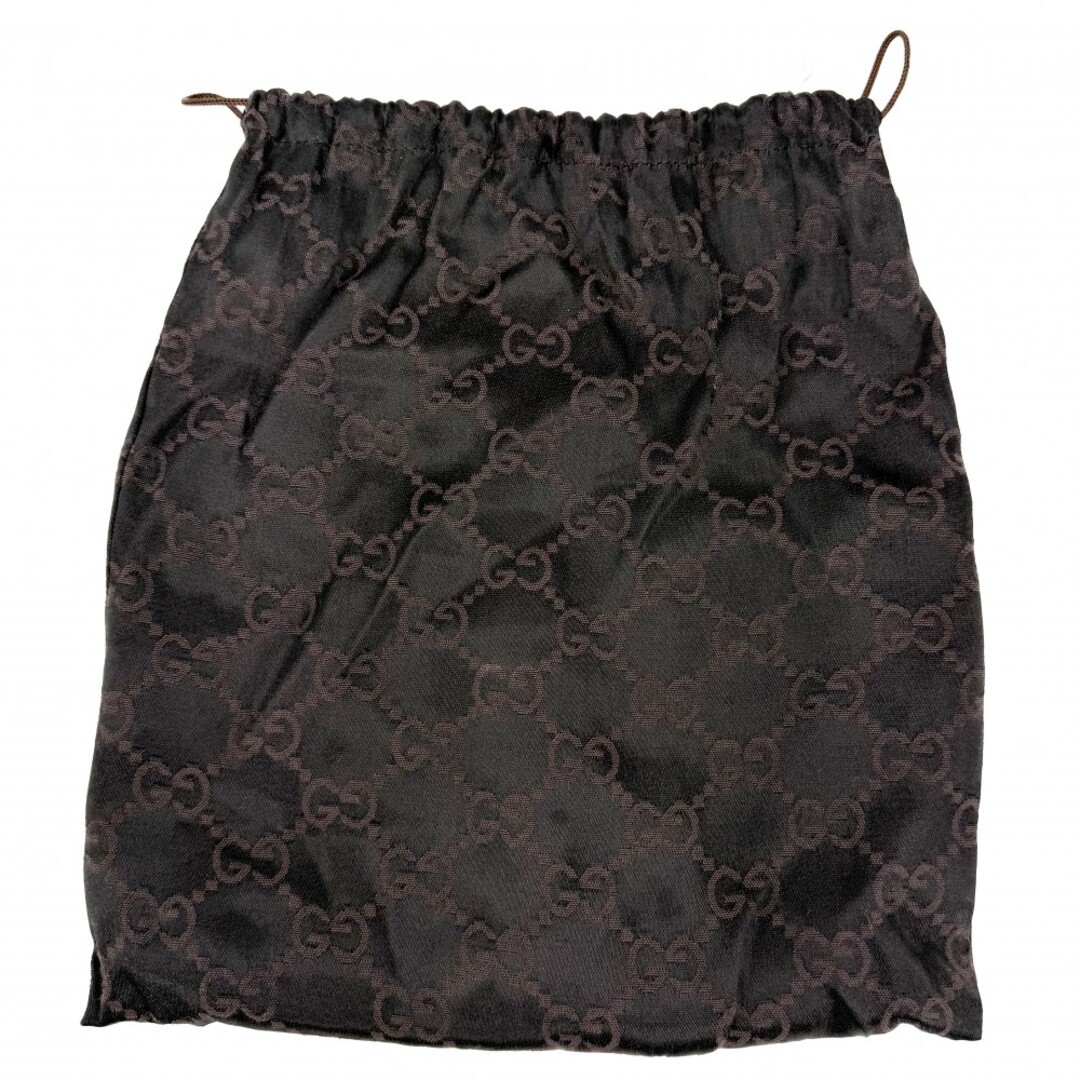 GUCCI men’s Waist Body Bag GGCanvas Black w/dustbag Luxury Designer 17×13×6cm