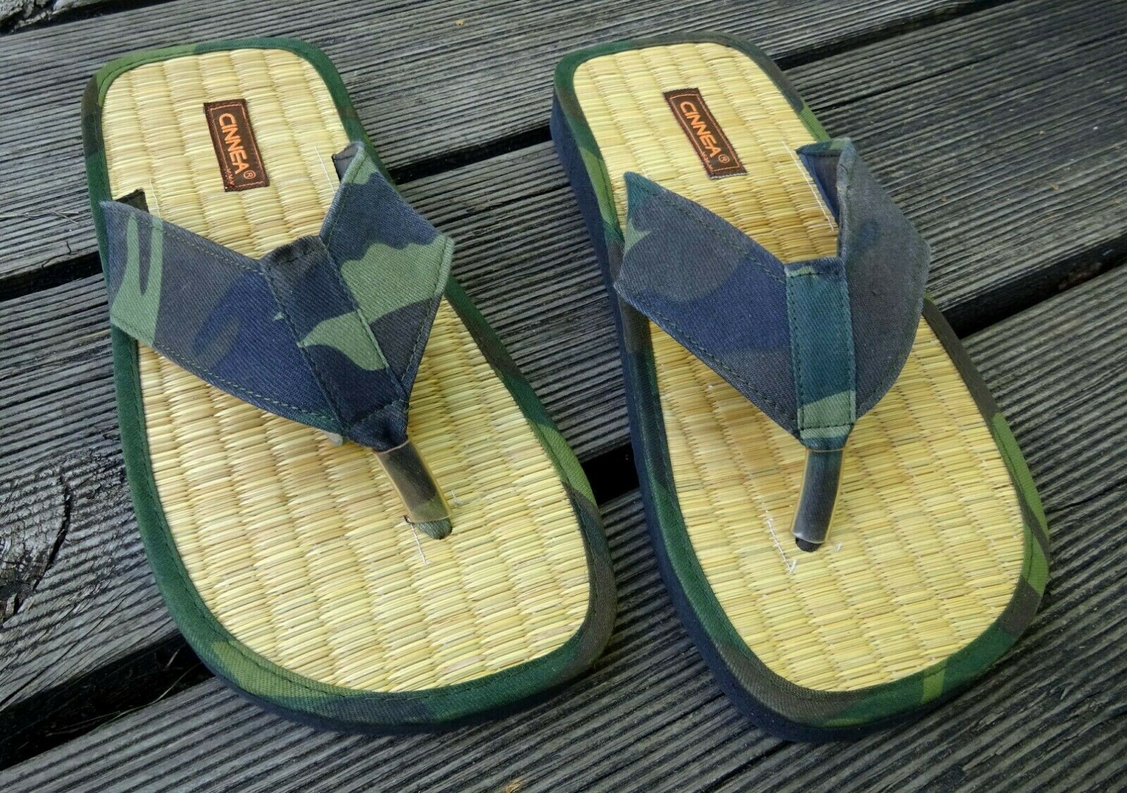 Cinnea cinnamon slides rush sandals army camouflage size 36 37 / 38 39 / 40 41