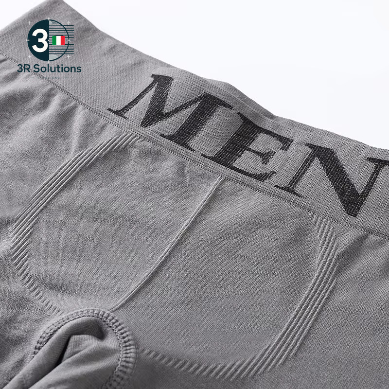 5Pcs Slim Style Mens High Elasticity Solid Color Comfortable Boxer Briefs Wetsuit
