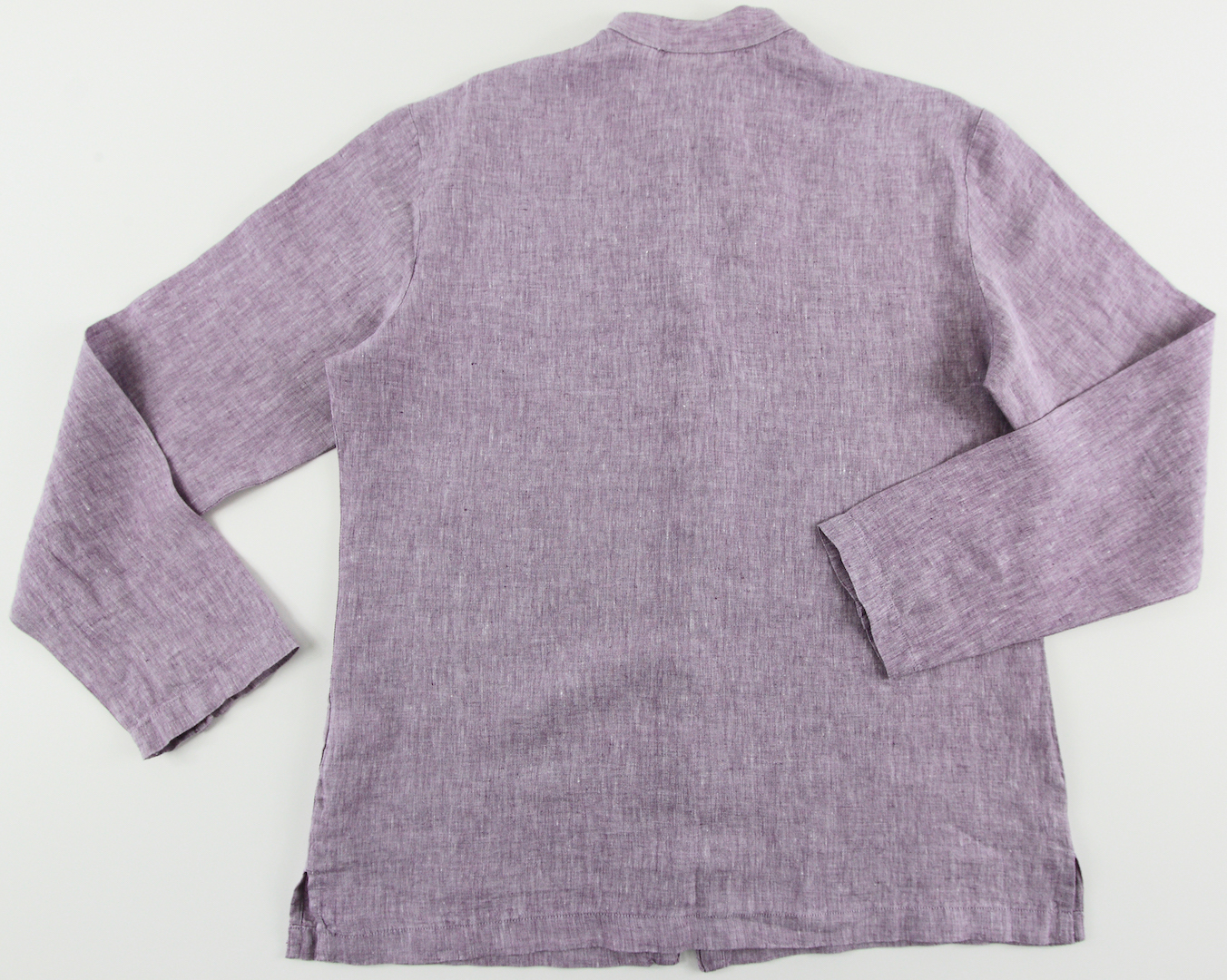 Men’s MURANO Heather Purple 100% Linen Shirt Extra Large XL NEW NWT Nice!