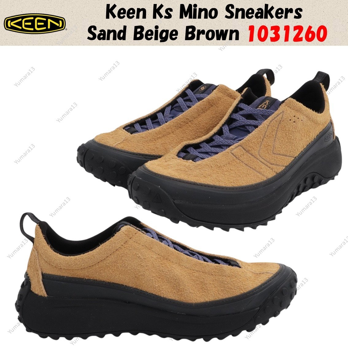 Keen Ks Mino Sneakers Sand Beige Brown 1031260 Men’s Size
