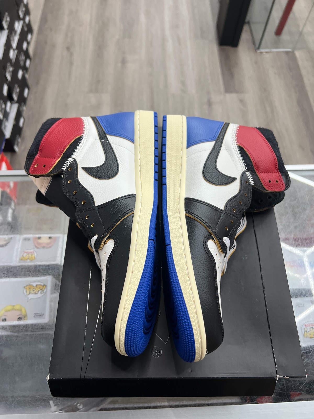 Size 13 – Air Jordan 1 Retro High OG SP Fragment x Union LA Varsity Red Sport Ro