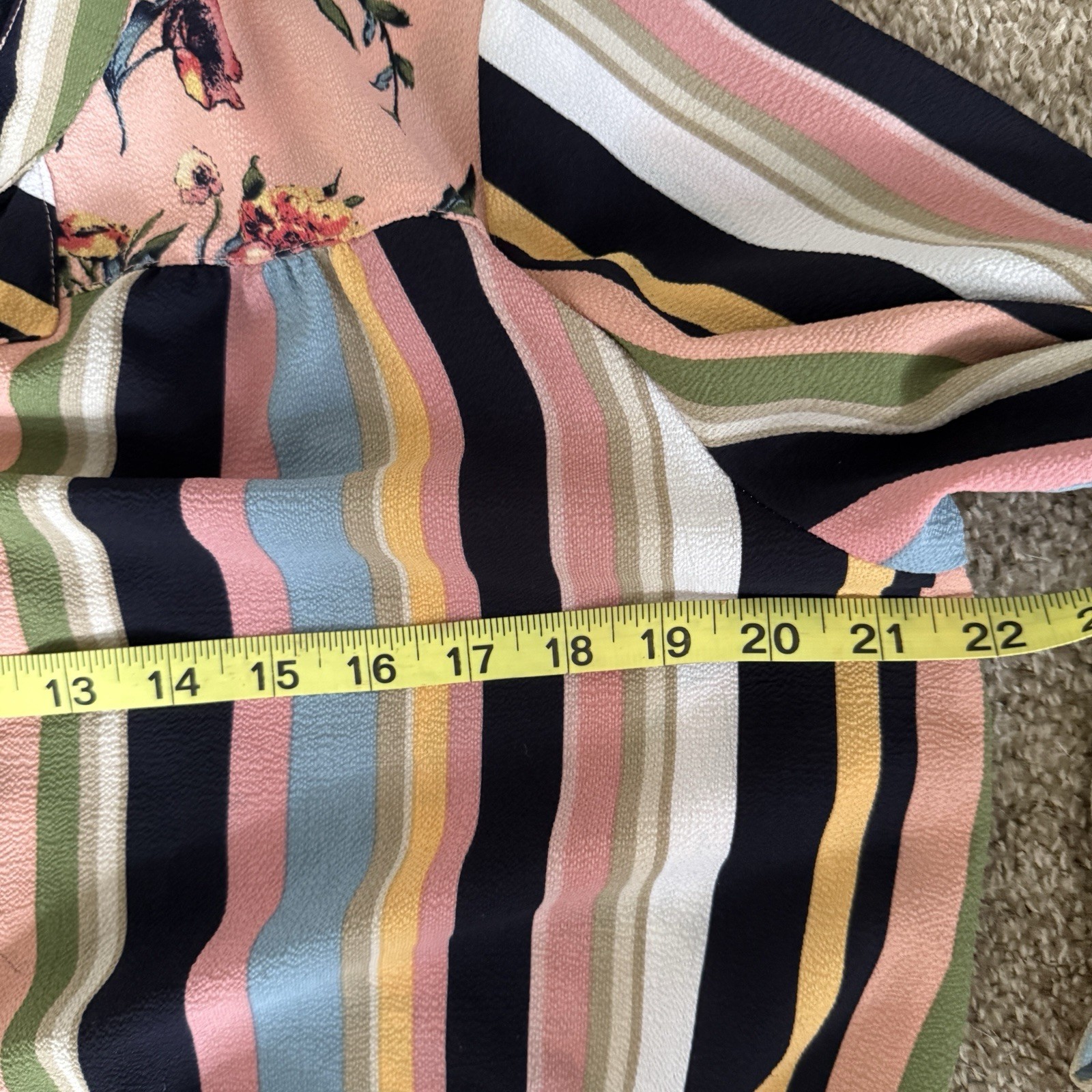 Fig and Flower Multi Color Popular nordstrom Brand Women’s Blouse Large