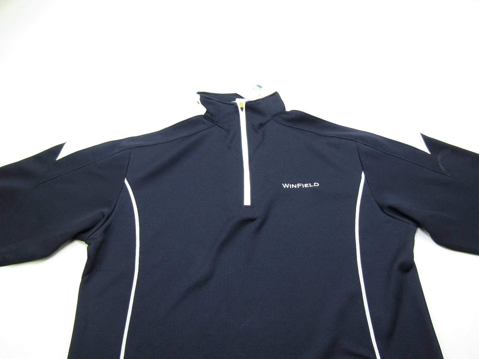 Tri Mountain Performance 1/4 Zip Pullover Men Large Winfield Moisture Wick NWT