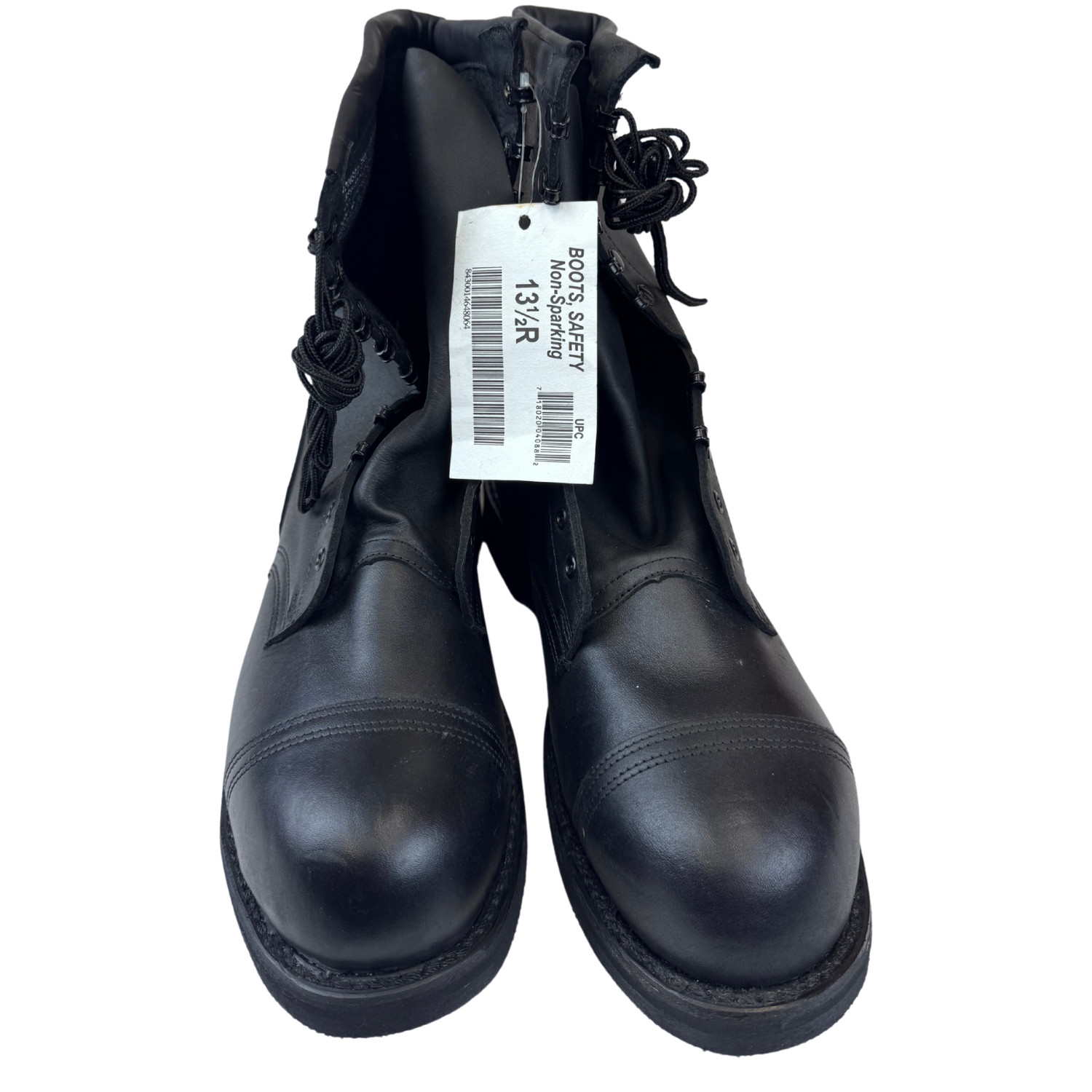 New Addison Shoe Company Non Sparking Safety Boots (Steel Toe) *mocinc.1982*