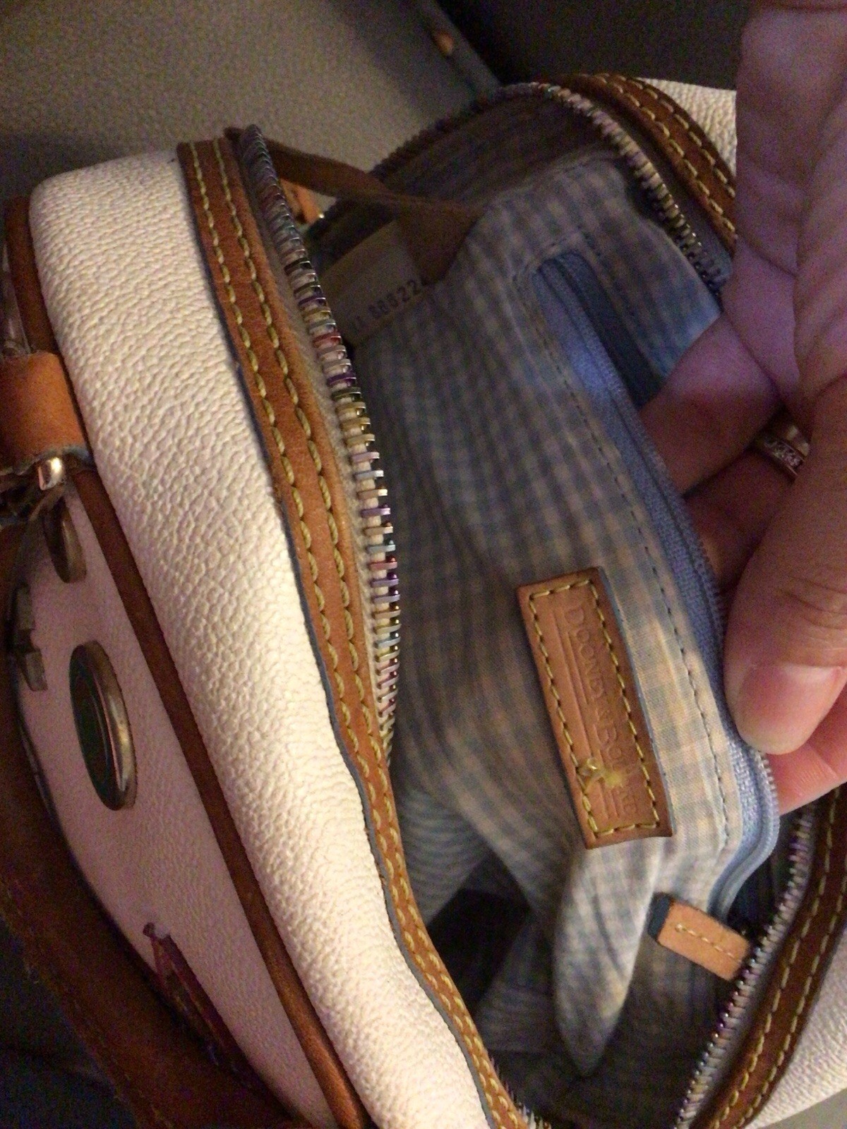 Dooney Bourke Small Bowling Bag Pre-owned