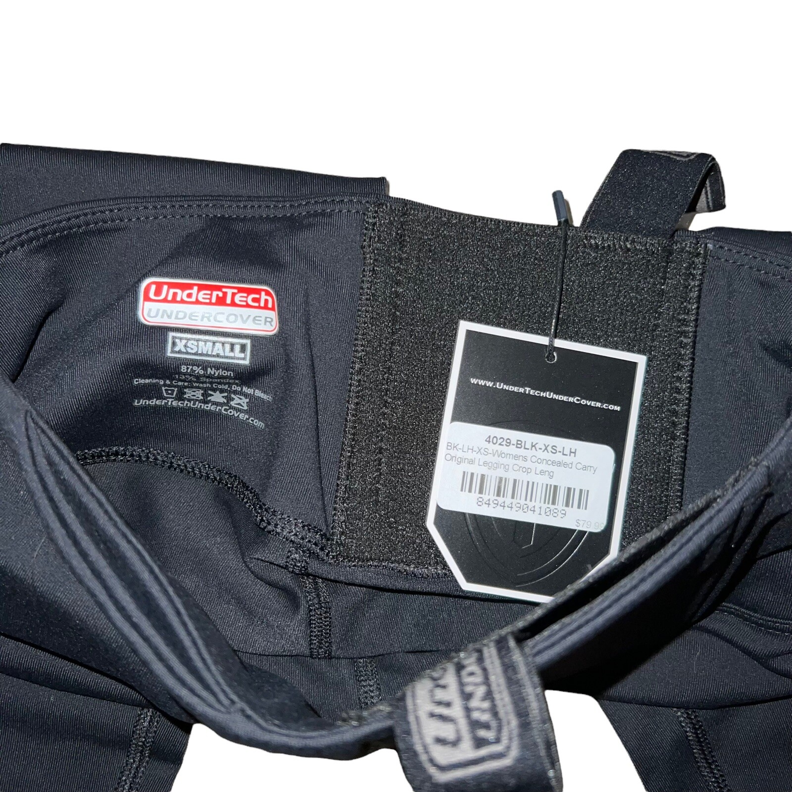UnderTech Undercover Women’s Original Concealment Leggings in Black 4029 Size XS