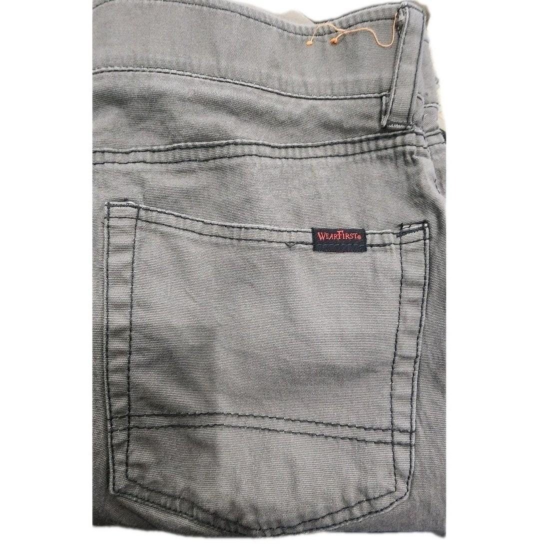 Vintage Y2K Wear First Denim Jeans Pants Men’s 32×32 Gray Cotton Blend Casual