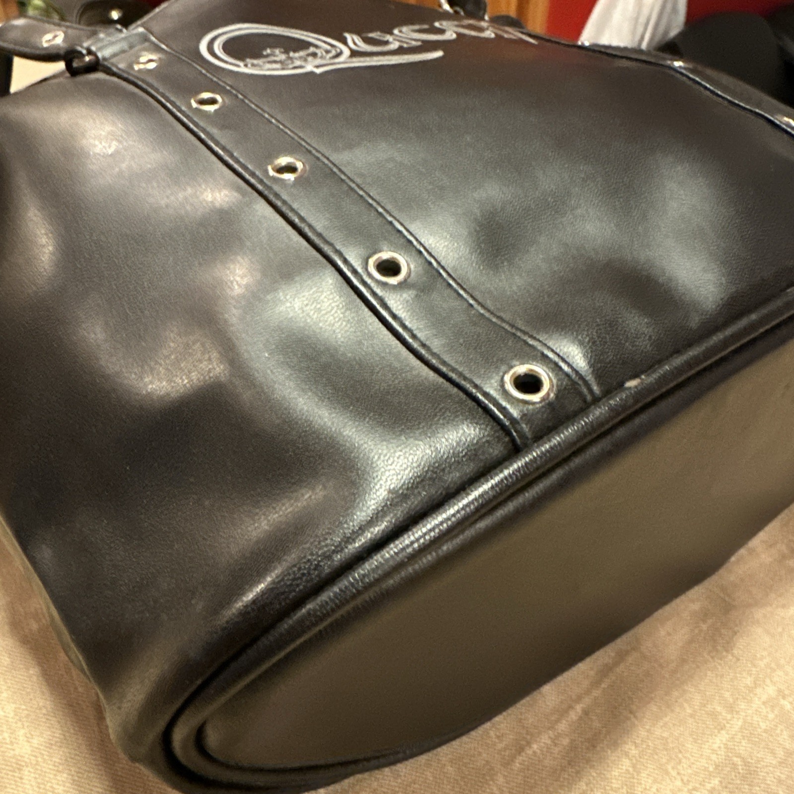 RARE Queen Band x We Will Rock You Limited Run Studded Purse w Logo Lining. NWOT