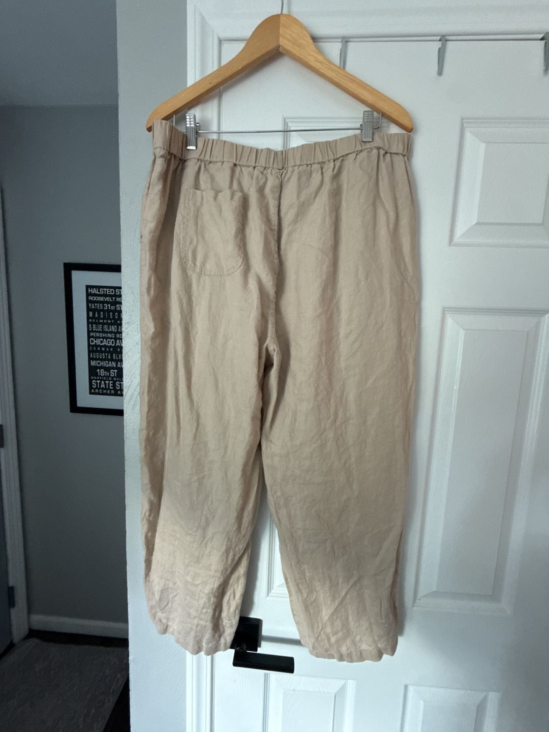Quince 100% European Linen Pants in Driftwood