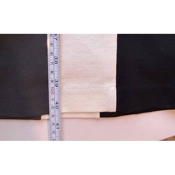 Boden Sheath Dress Black Gray White Colorblock Sleeveless Stretch Career 8L 8