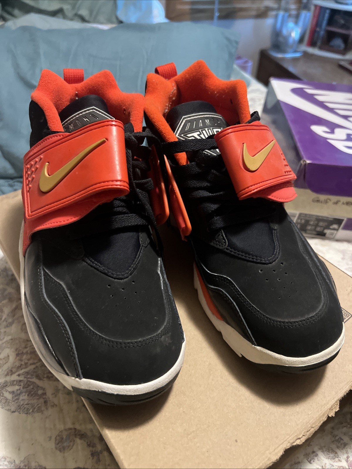 Nike Diamond Turf Dion Sanders Size 9.5 Rare Color Way
