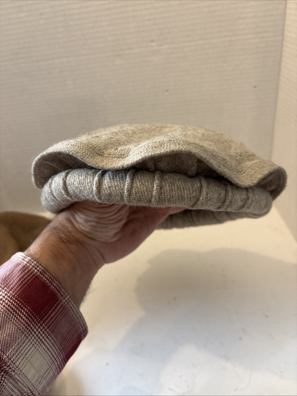 3 X Afghan Pakul Chitrali 100% Wool Hat Pakol Peshawari Pakistan Beret Pashtu