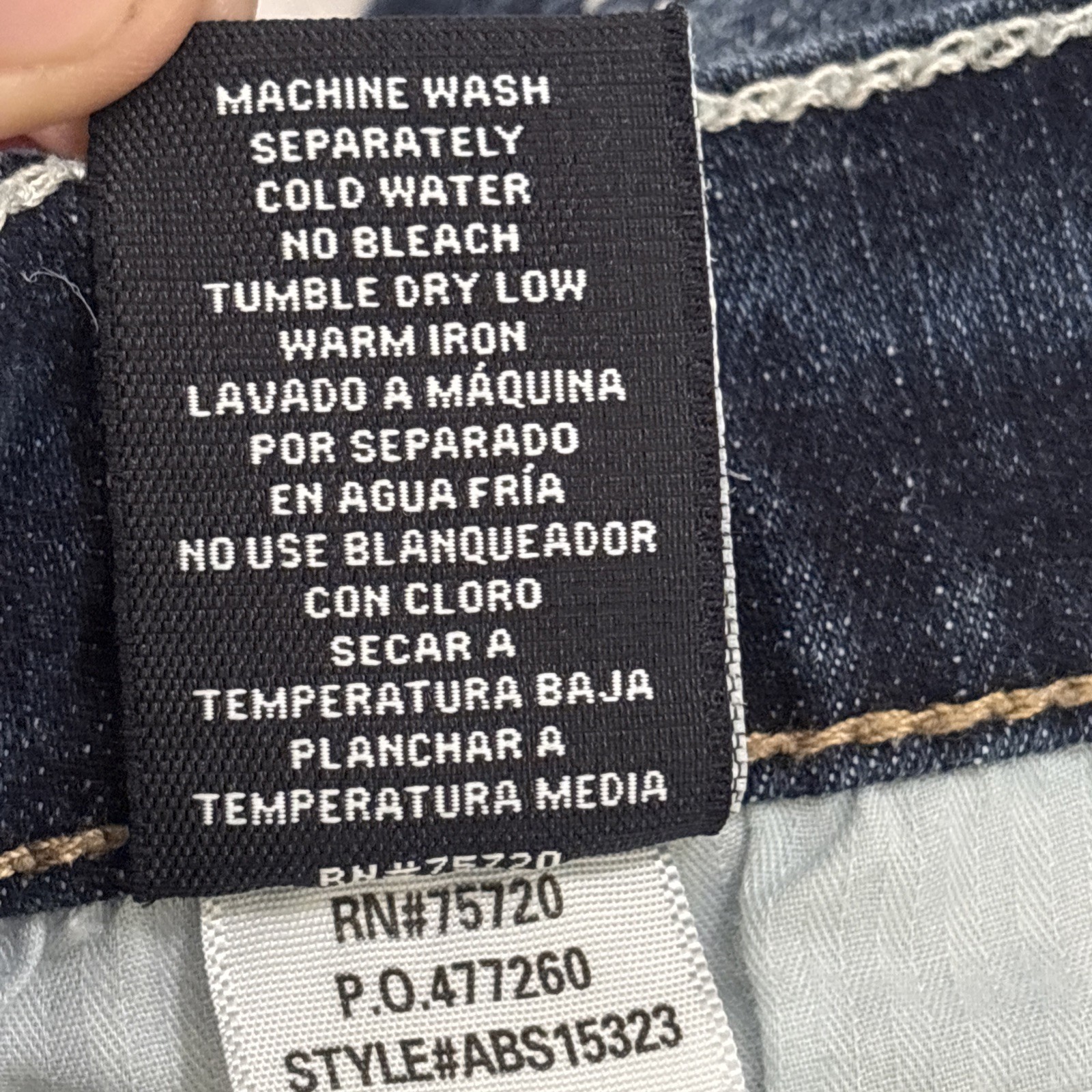 BKE Buckle Jake Jeans Men’s Size 30×32 Distressed Straight Leg Stretch Dark Wash