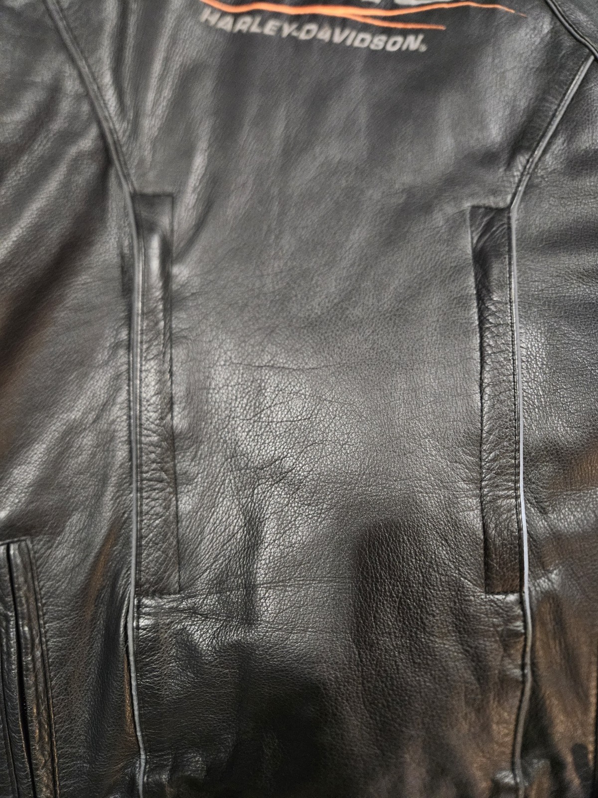 Harley-Davidson FXRG Functional Black Leather Riding Jacket Women’s Size 1W (XL)