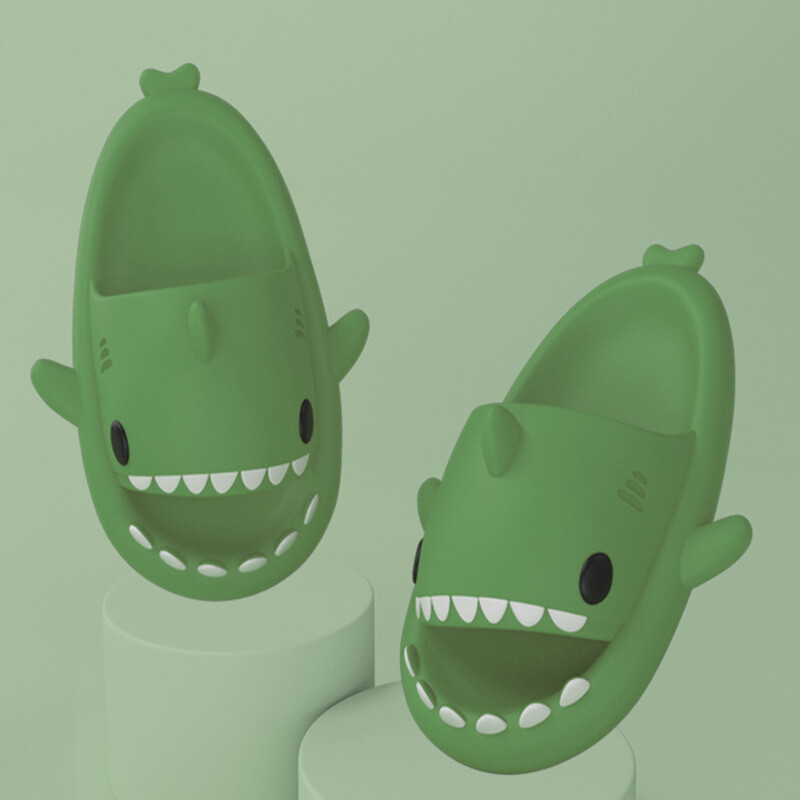 Unisex Shark Slippers (Various Colors And Sizes) Size Chart In Description