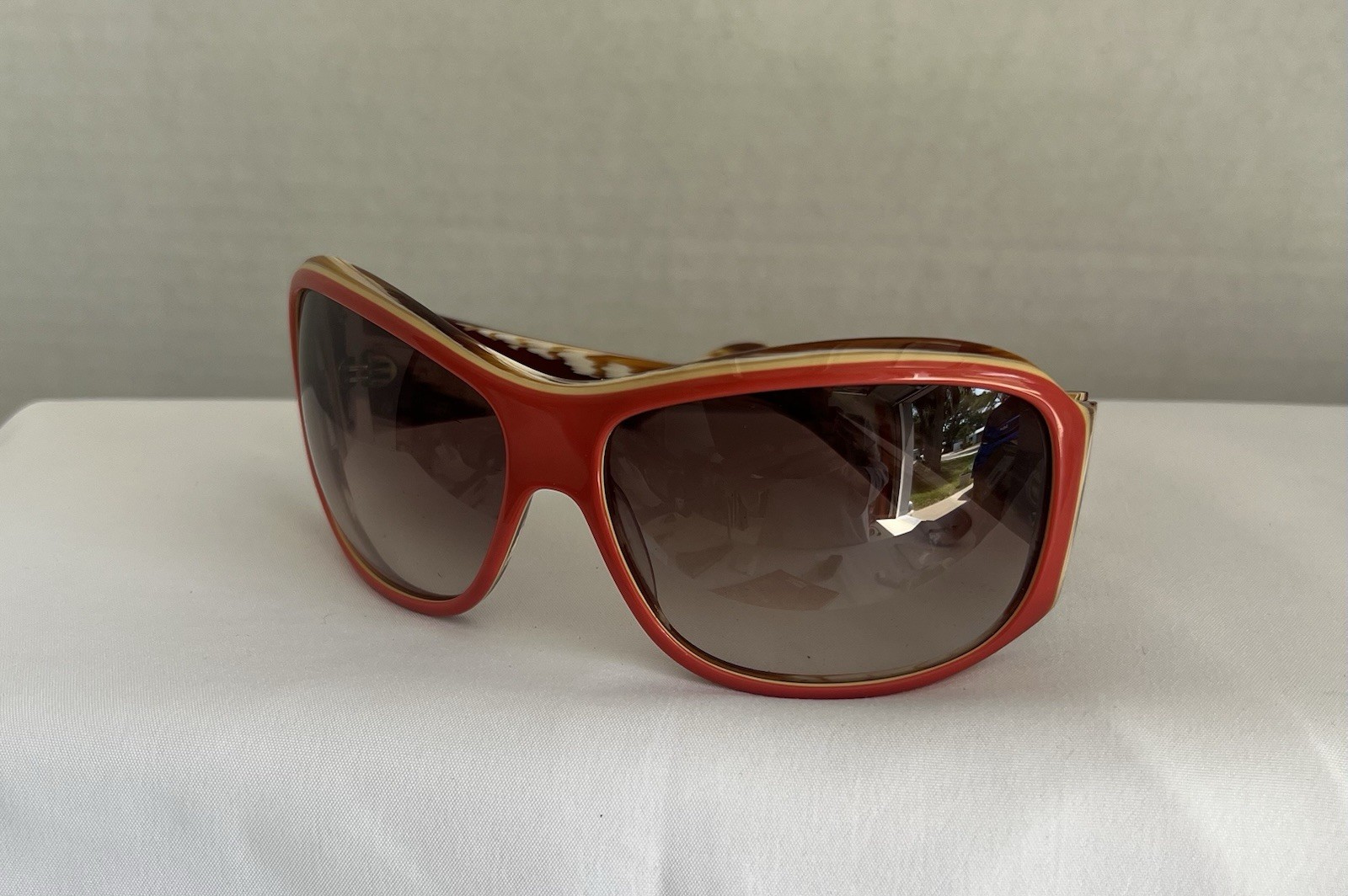 Vintage Women’s Marc Valvo Sunglasses 67-15 120 mm Marbella Mint w/Case