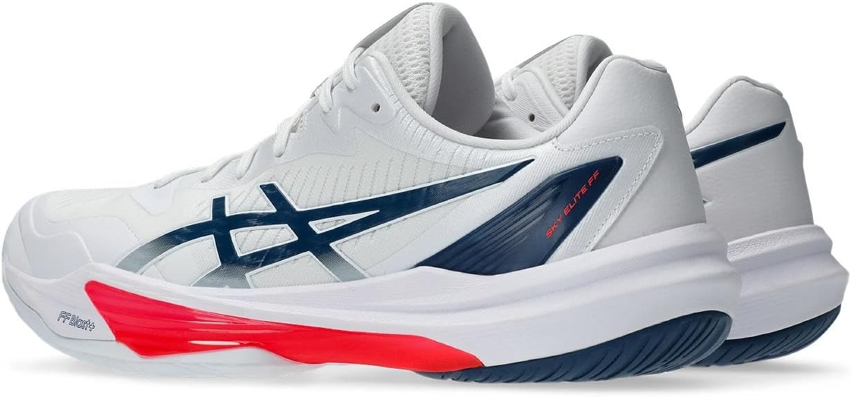 ASICS Volleyball Shoes SKY ELITE FF 3 1051A080-104 White/Mako Blue