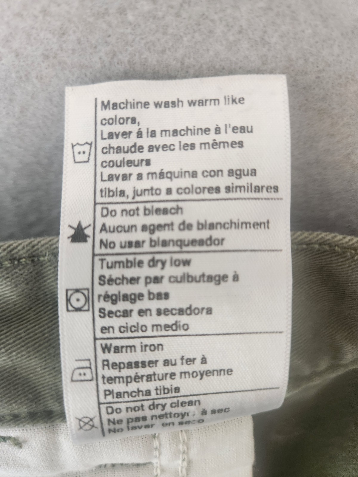 Carhartt B324 ARG Carpenter Relaxed Fit Work Pants Olive Men’s 38X32