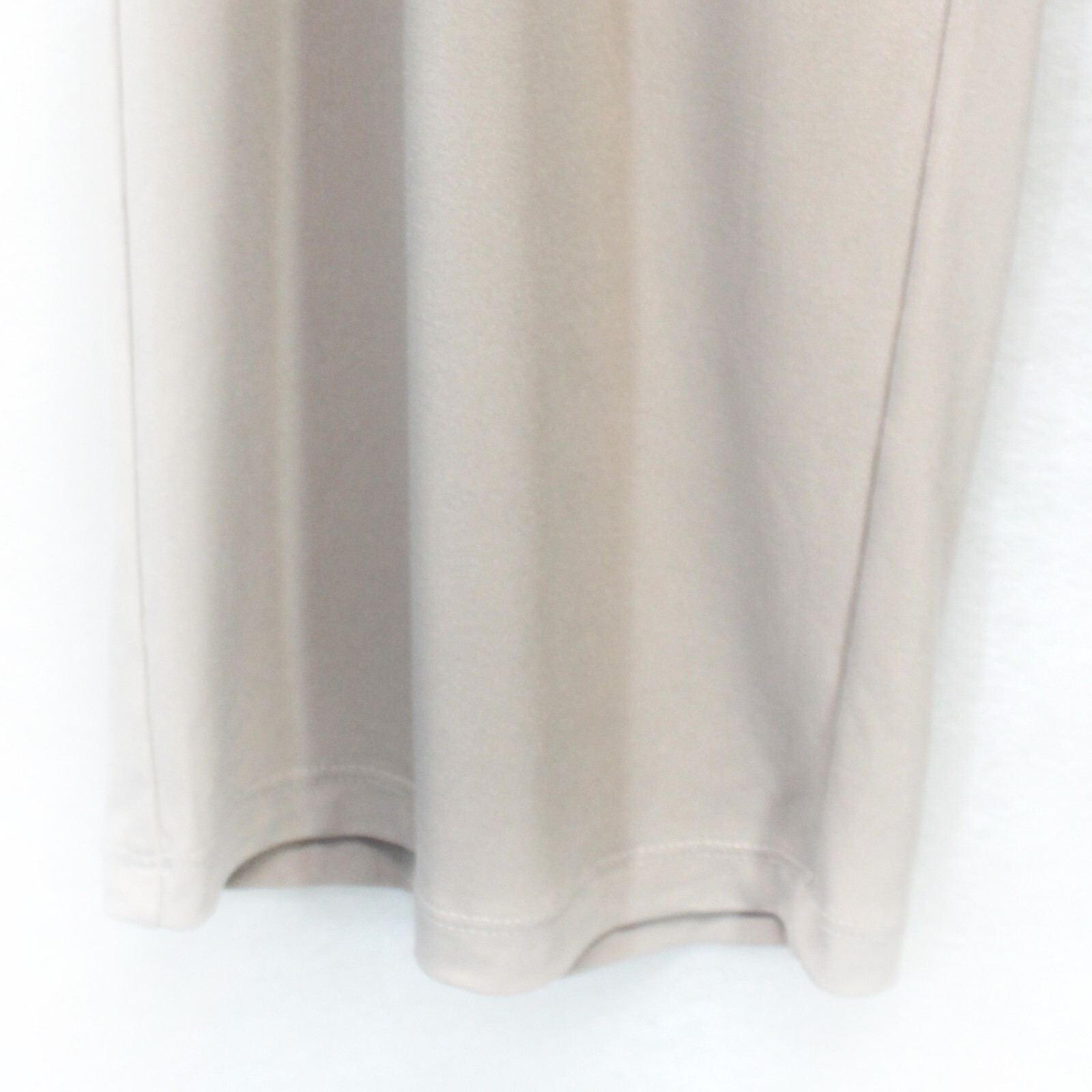 Catherines Plus Beige Wide Leg Elastic Waistband Relax Pants 24W