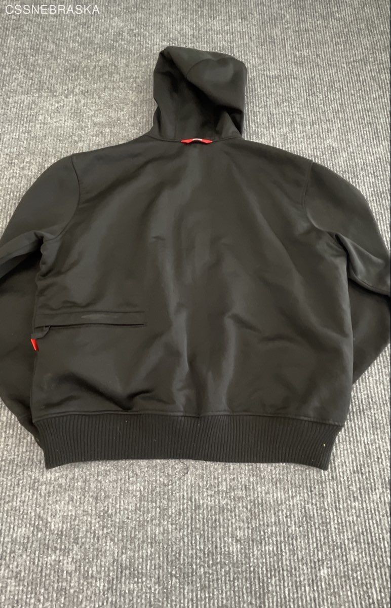Milwaukee Men’s M12 Heated Hoodie Full Zip Jacket Black Gray Size L