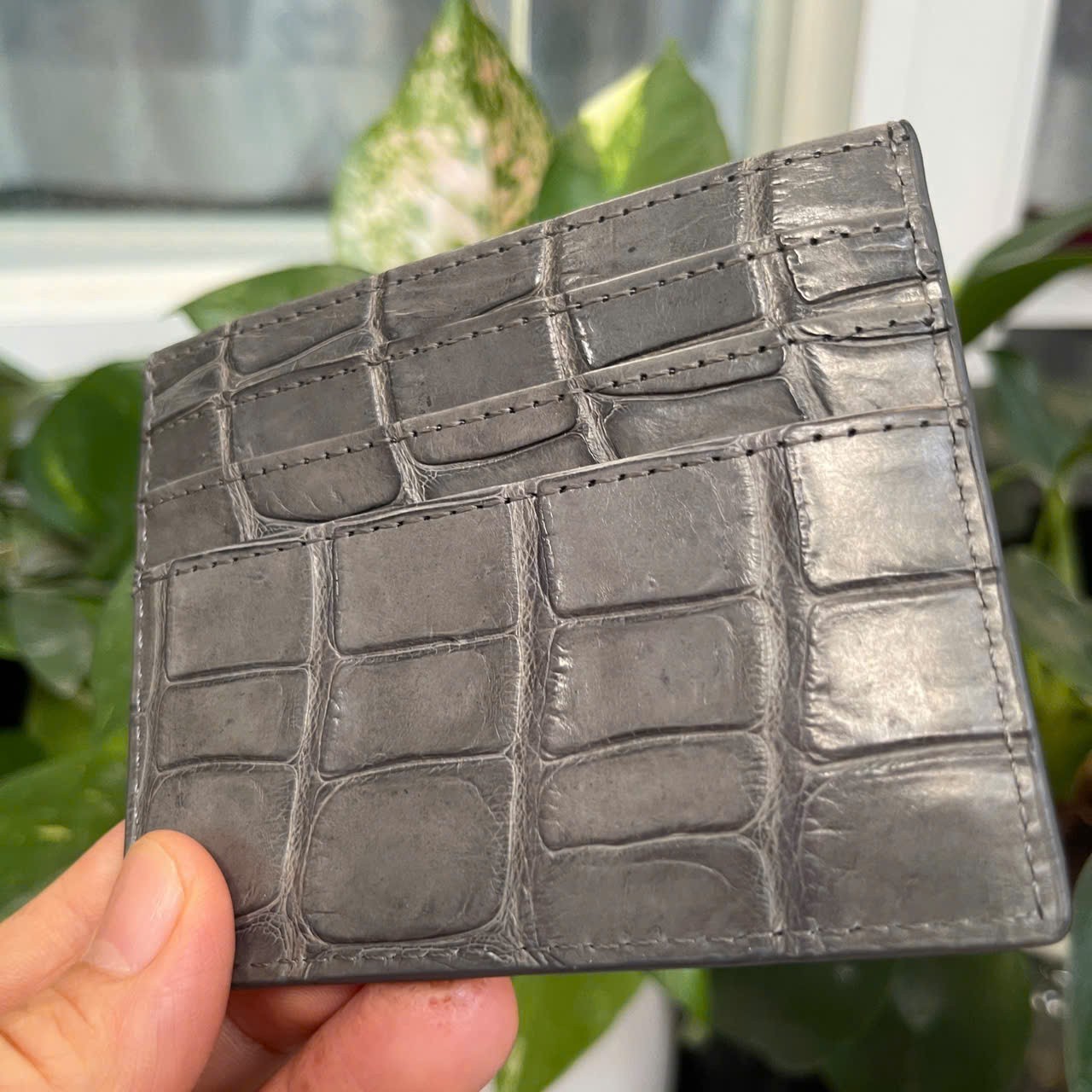 GENUINE LEATHER SKIN CREDIT CARD HOLDER/ WALLET CARD HOLDER FOR MEN