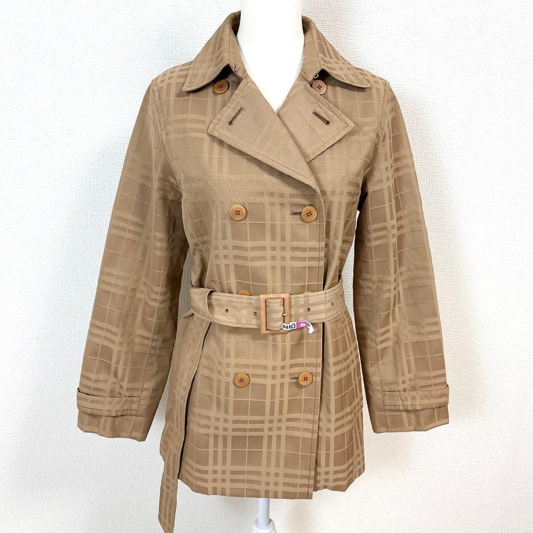 Excellent Condition BURBERRY LONDON Mid Length Coat 40 Nova Check