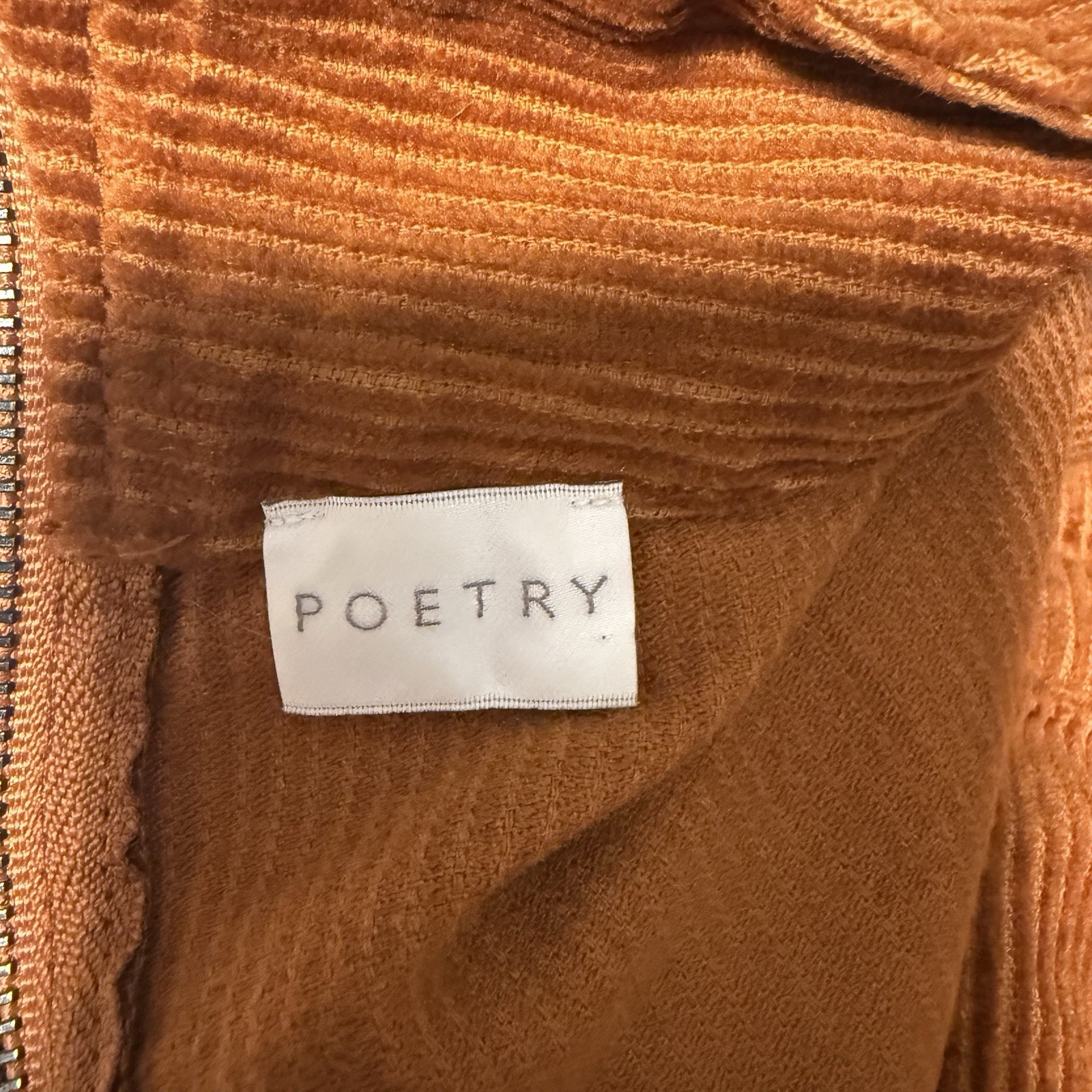 Poetry Ridged Tan With Mock Neck Top. 4